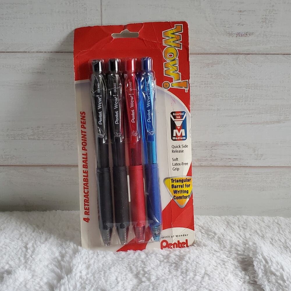 Pentel Retractable Ball Point Pens